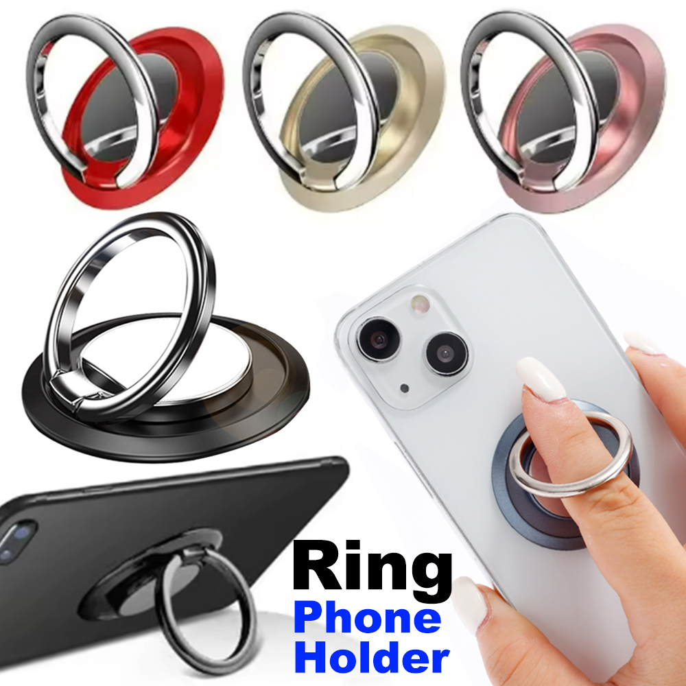 360Rotating Finger Ring Phone  - Phone Accessories Holder Car ulasan dan harga