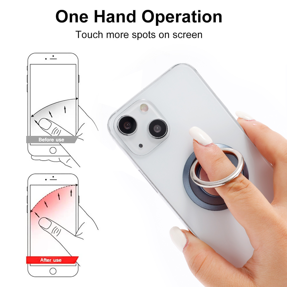 360Rotating Finger Ring Phone  - Phone Accessories Holder Car ulasan dan harga