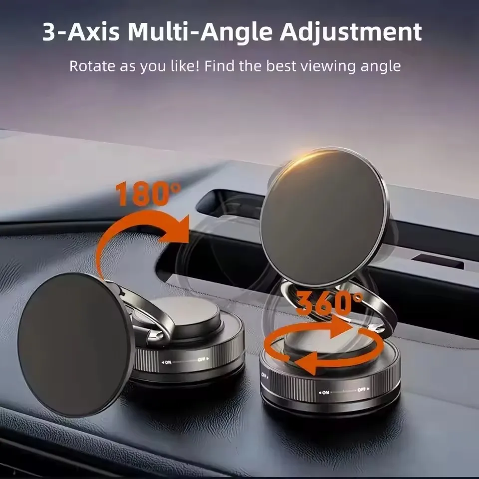 Upgraded 360°Vacuum Magnetic P - Phone Accessories Holder Car ulasan dan harga