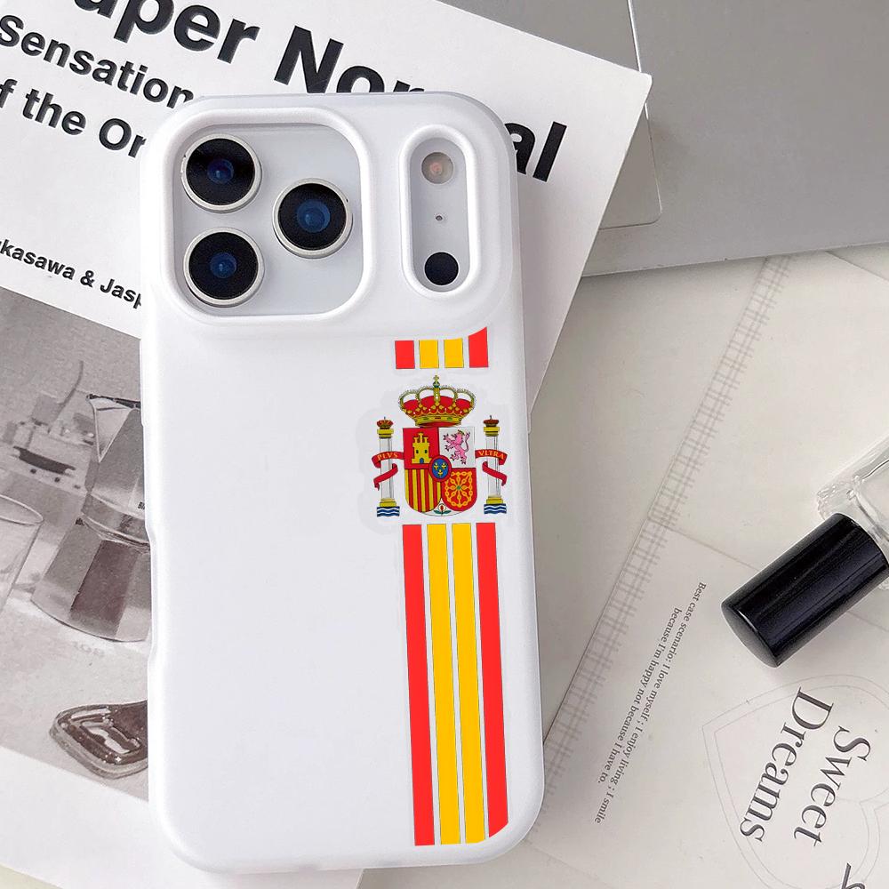 Spain LOGO Espana Red Yellow L - Apple Iphone 15 ulasan dan harga