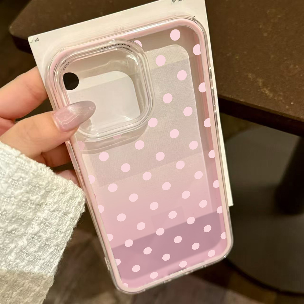 2in1 Ins Red Dot Clear Case Fo - Apple Iphone 15 ulasan dan harga