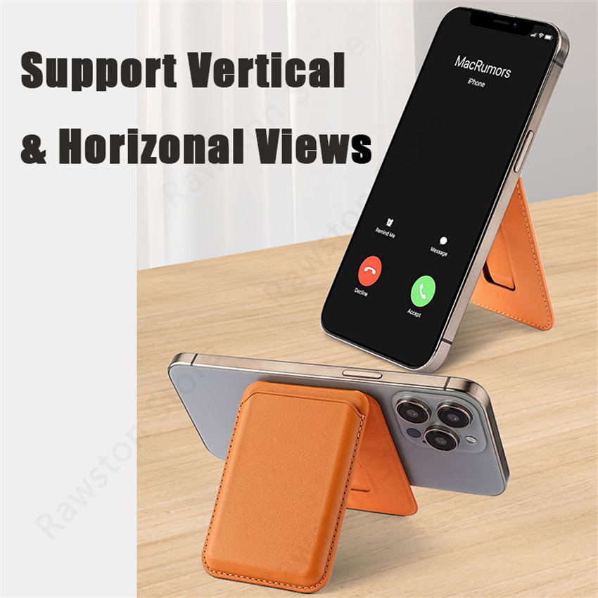Kickstand Magnetic Leather Wal - Phone Accessories Useful ulasan dan harga