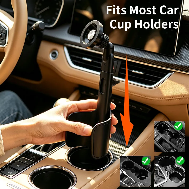 2-In-1 Height-adjustable Car C - Phone Accessories Holder Car ulasan dan harga