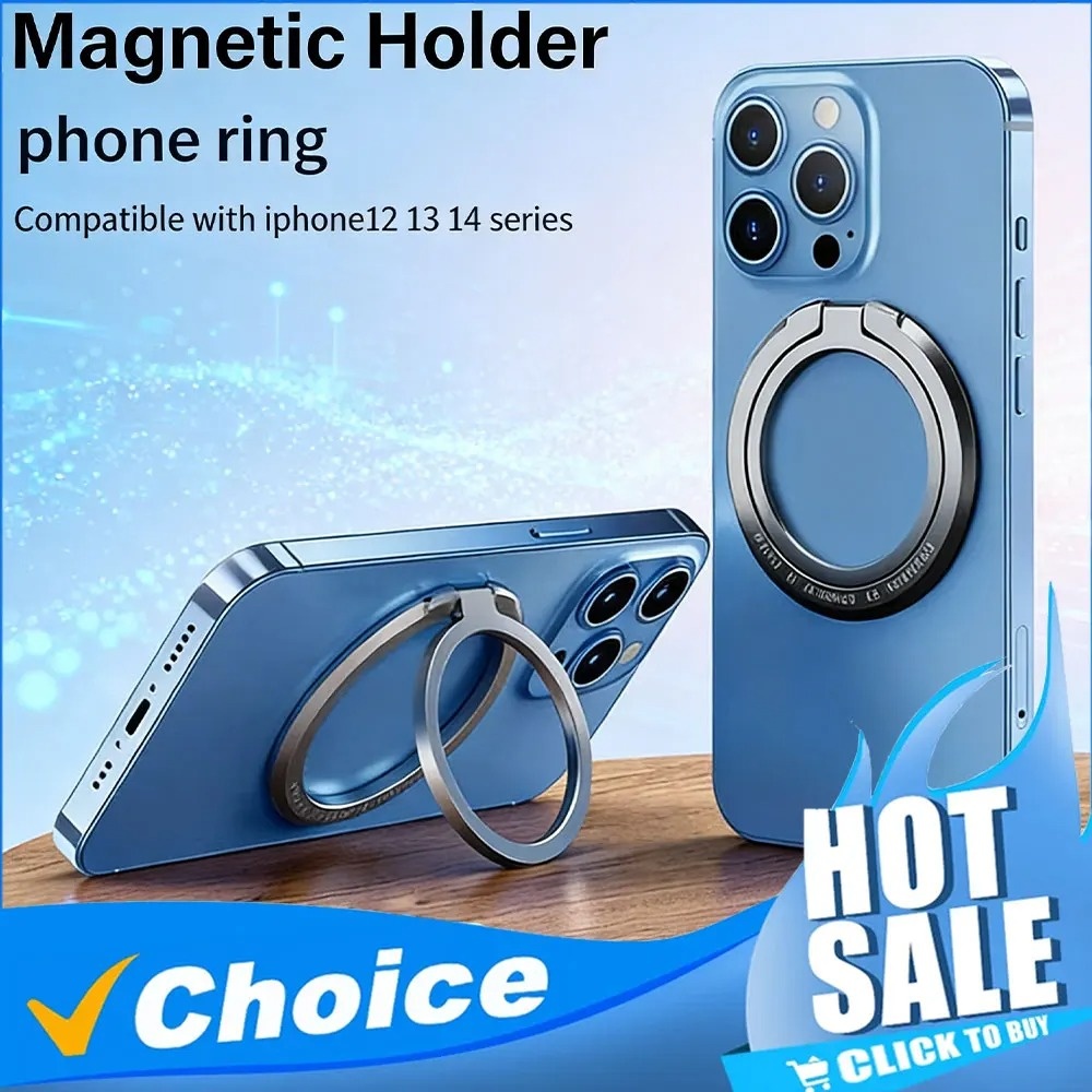 Magnetic Phone Finger Ring Hol - Phone Accessories Useful ulasan dan harga