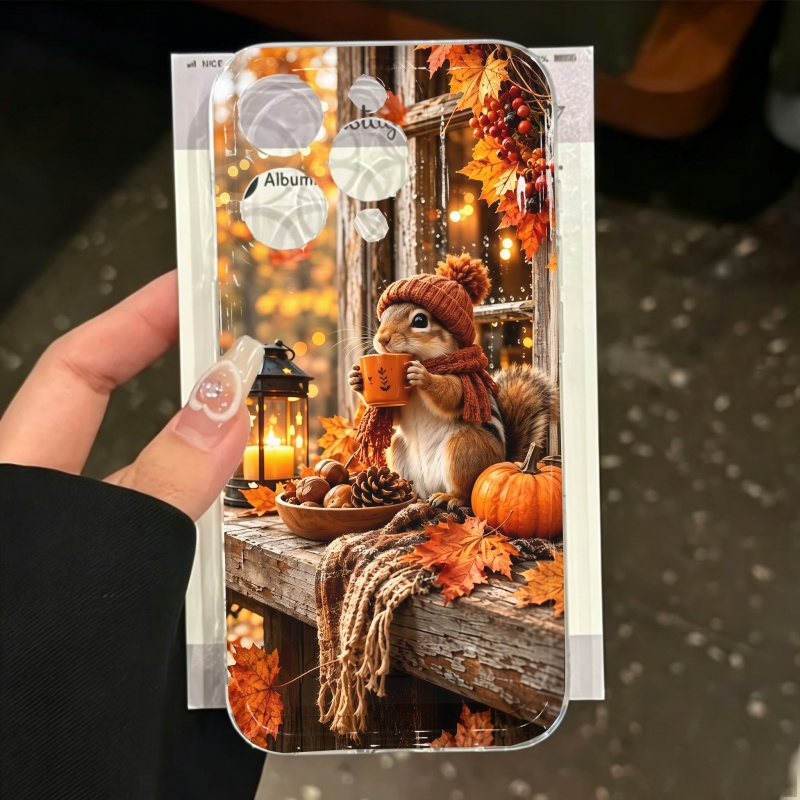 Cartoon Animal Squirrel Silico - Apple Iphone 15 ulasan dan harga